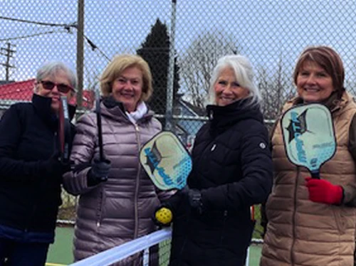 Getting into form with an early spring Pickleball clinic